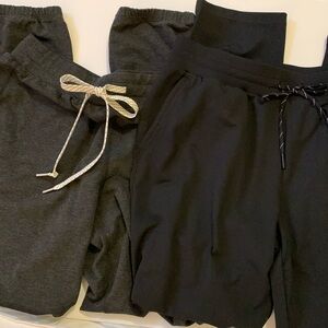 Chic Black and Gray Lounge Pants - Zella - Size XS